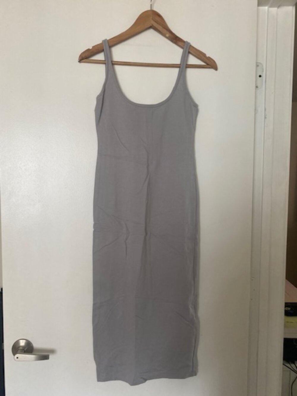 Gray Stretchy Dress